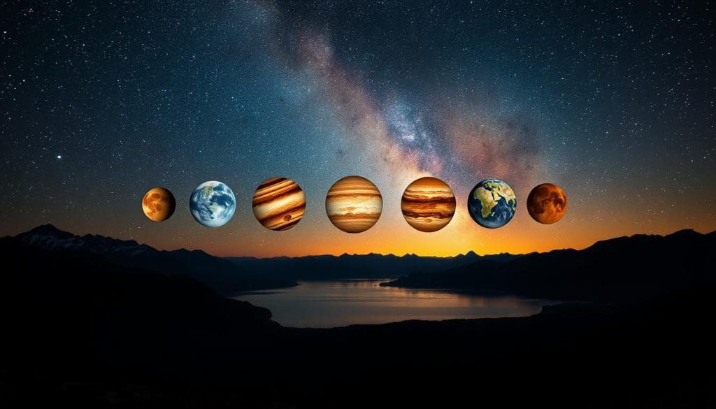 rare planetary alignment
